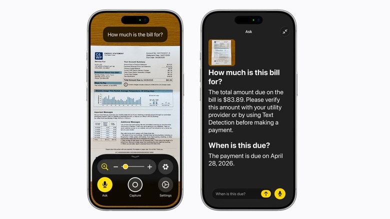 A mockup of an iPhone showing Magnifier new accessibility features