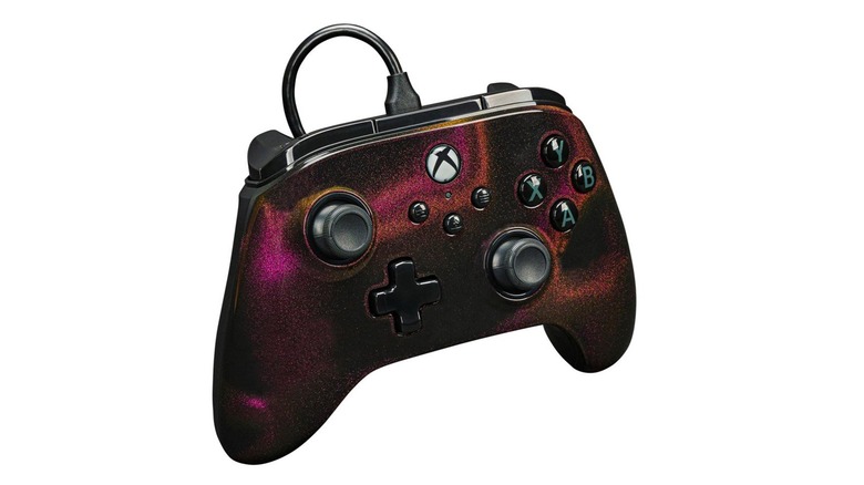 The PowerA Advantage wired controller on a white background.
