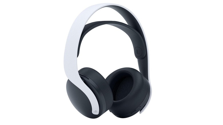 The Sony Pulse 3D wireless gaming headset on a white background.
