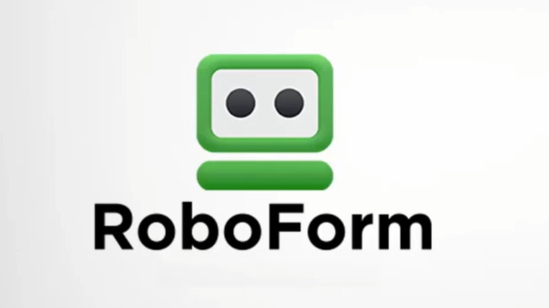 RoboForm logo in green on a white background