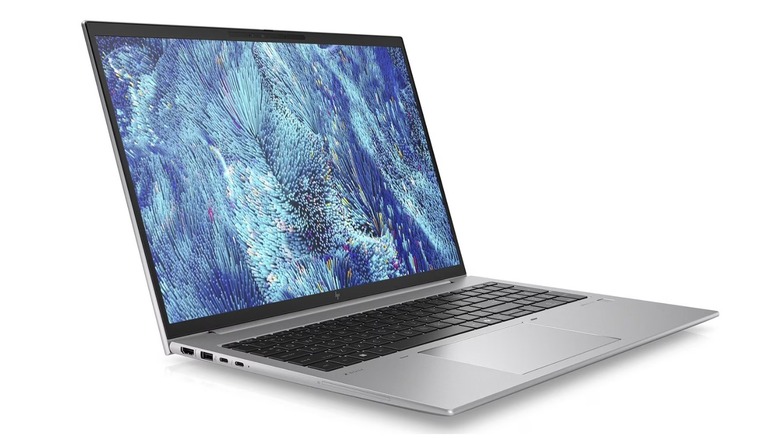 The HP ZBook Firefly 16 G11 laptop on a white background.