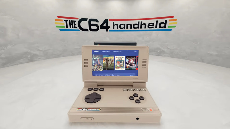 The C64 handheld console from Evercade