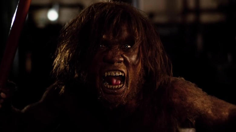 Screenshot from movie Altered States of pre-human ancestor
