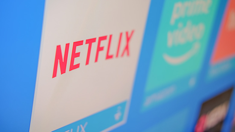 Netflix app on the ps4 console