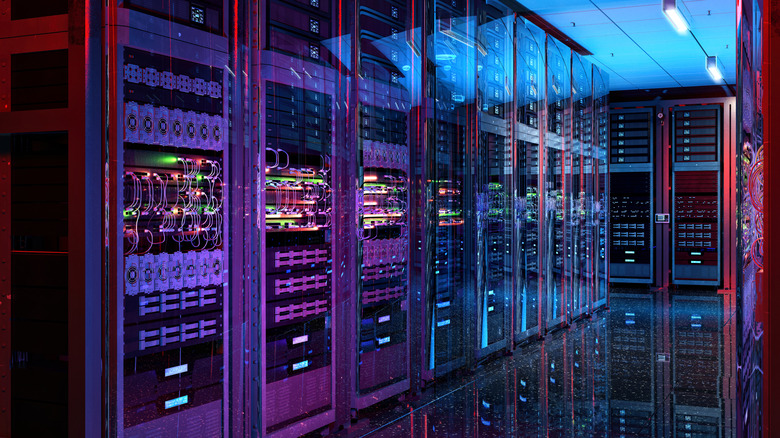 Datacenter server racks