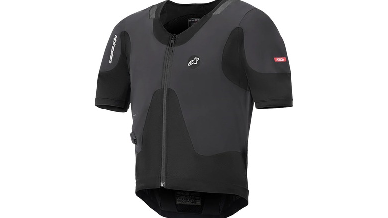 An Alpinestars Tech-Air 5 Plasma System isolated on a white background.
