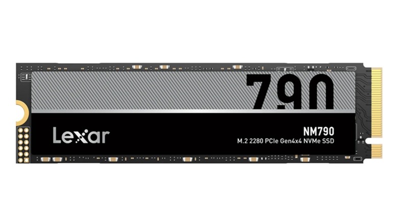 The Lexar NM790 SSD on a white background.