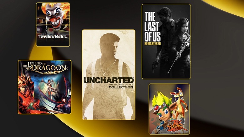 Some of the titles available in the PlayStation Plus Classics Catalog.