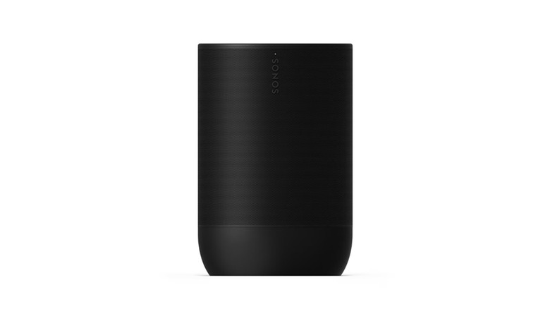 The Sonos Move 2 smart speaker on a white background.