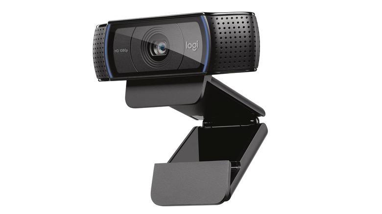 The Logitech C920x HD Pro webcam against a white background.
