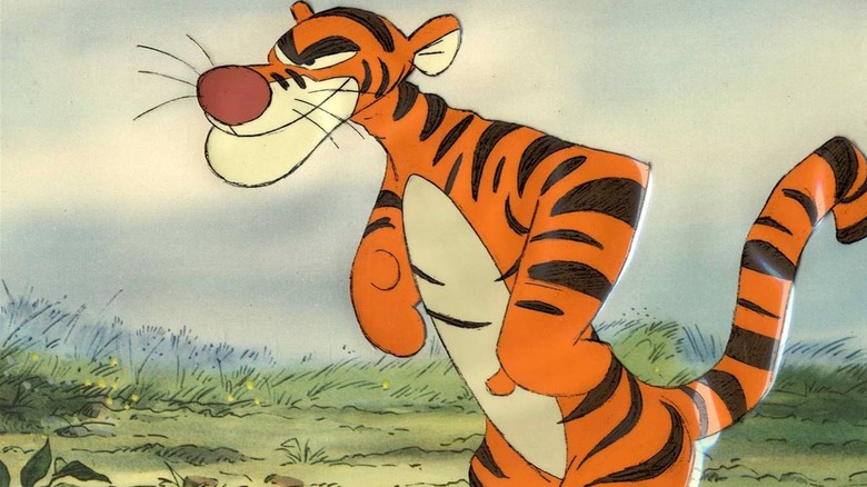 Tigger looking devilishly