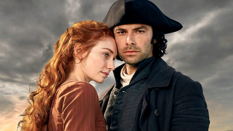 Aidan Turner and Eleanor Tomlinson in 