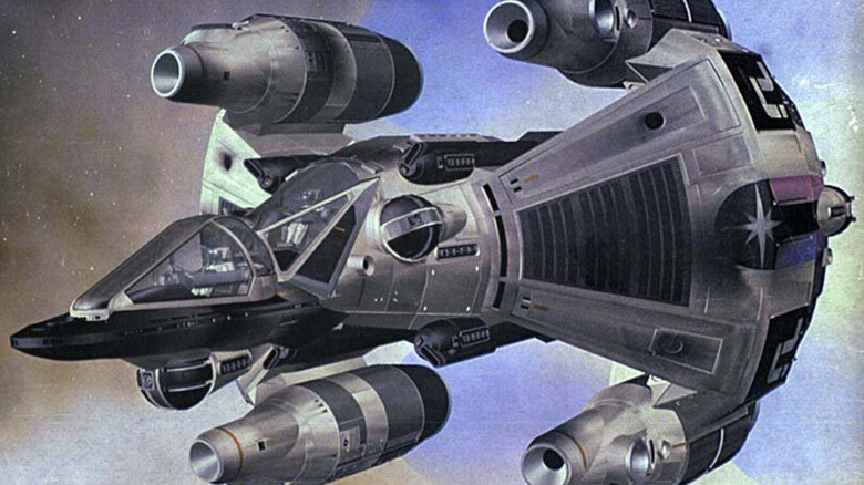 The Gun Star ship from The Last Starfighter