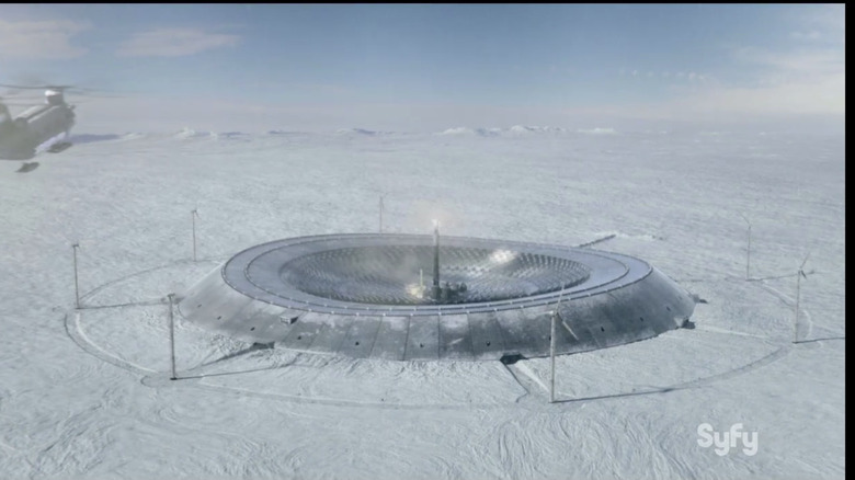 the arctic base from the TV sci-fi show Helix