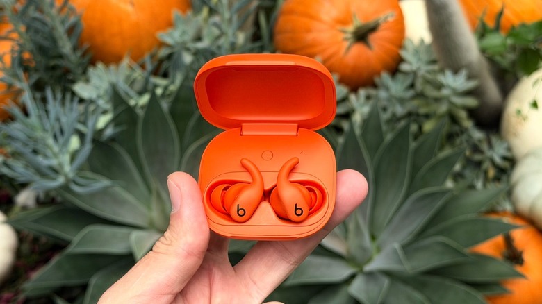Hands on with Powerbeats Fit in Spark Orange