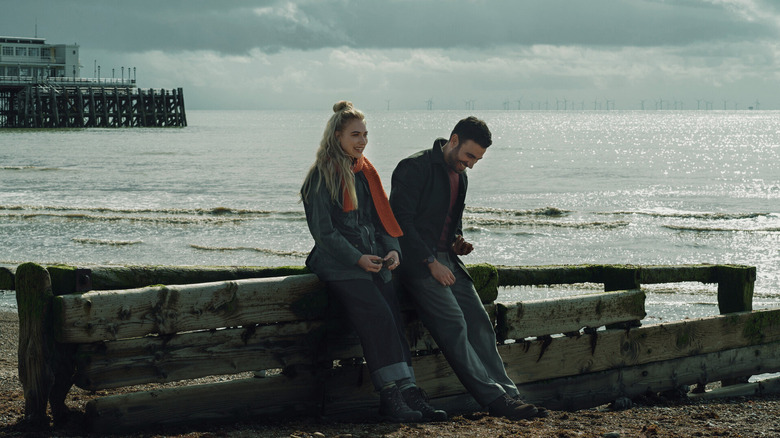 Imogen Poots and Brett Goldstein in "All of You"