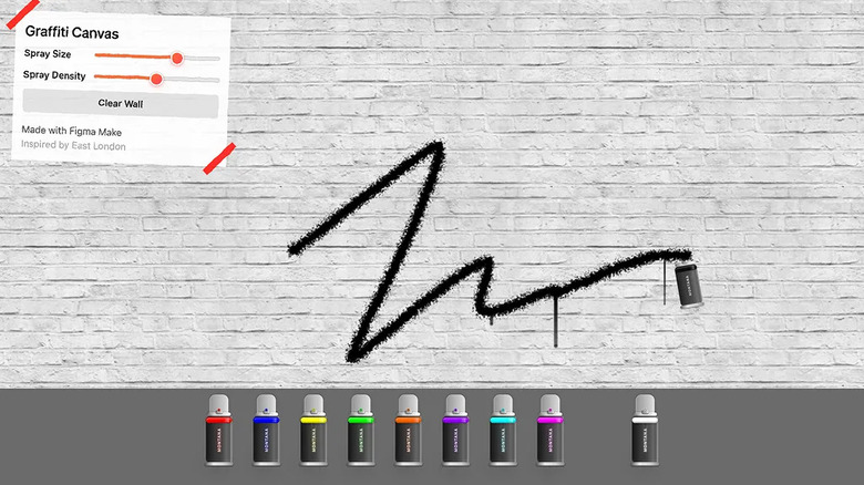 A User Interface layout made using Figma.
