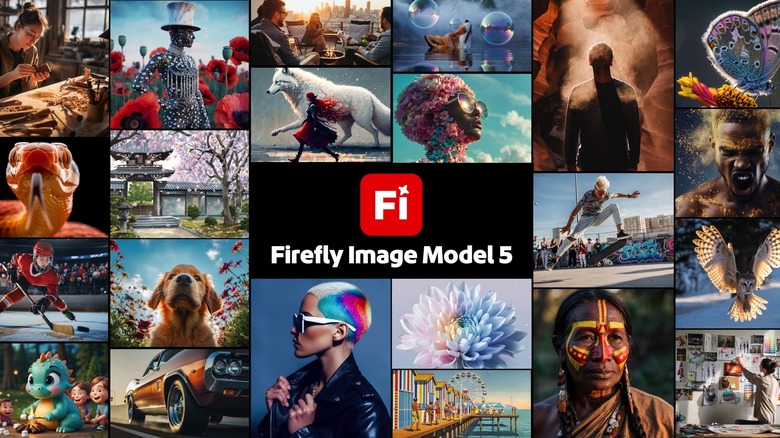 Adobe's new Firefly Image Model 5 model.