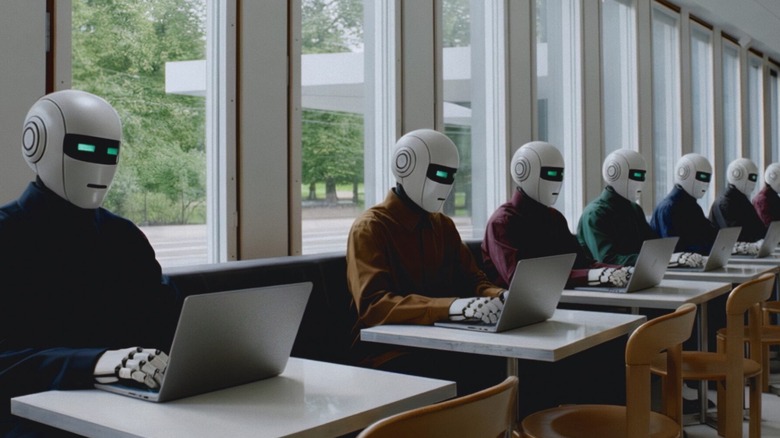 Opera representation of AI working for users with Opera Neon