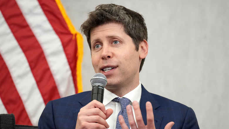Sam Altman at the Federal Reserve on July 22, 2025.