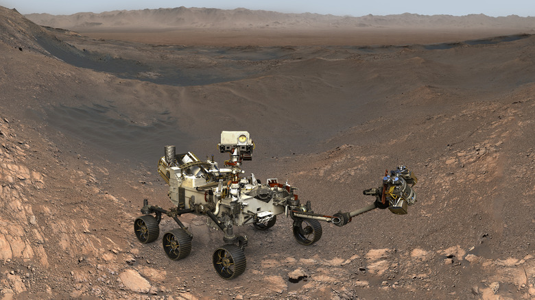 Perseverance rover selfie taken on Mars