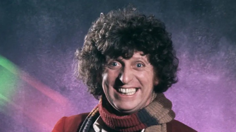 Tom Baker as the fourth Doctor in Doctor Who