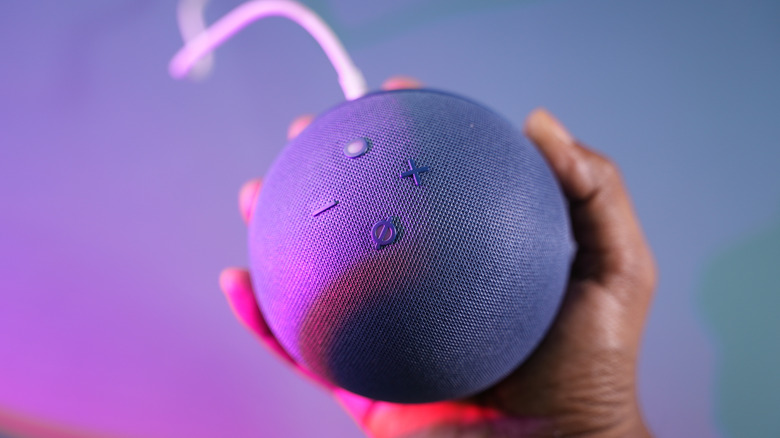 Amazon Echo Dot.