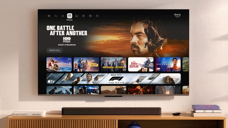 Amazon Fire TV UI redesign with new rounded cards and layout.