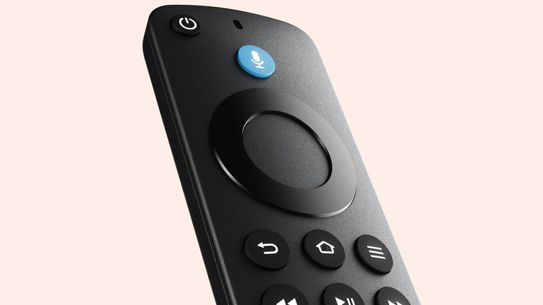 Fire TV remote closeup