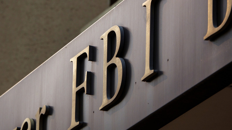the FBI logo on a building