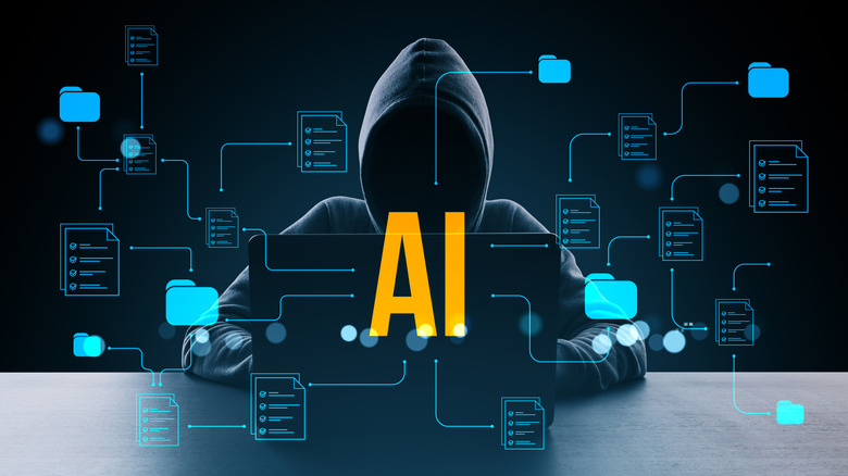 A hacker uses AI tools to execute a cyberattack