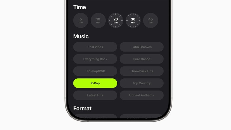 Apple Fitness+ adds Kpop as a music genre for workouts