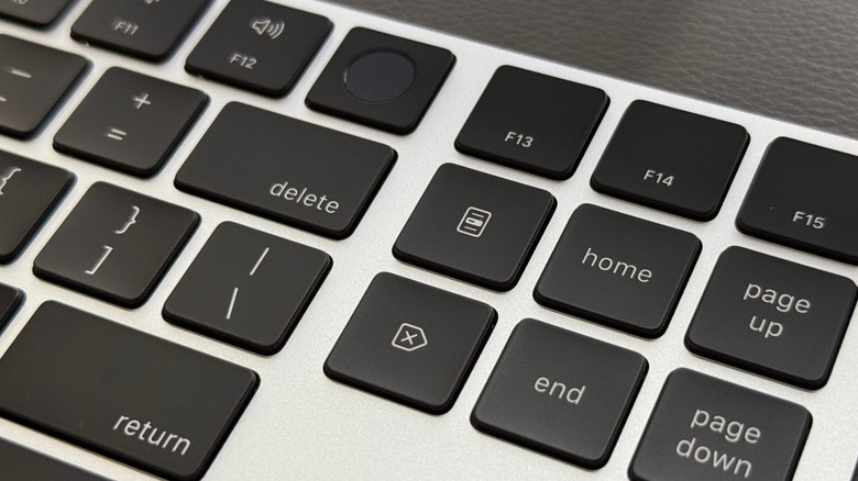 Close up shot of Apple's USB-C Magic Keyboard