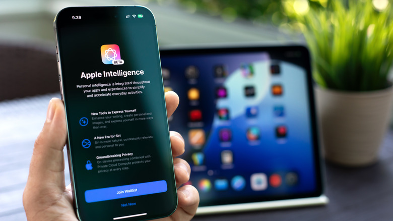 Apple Intelligence on an iPhone 15 Pro Max