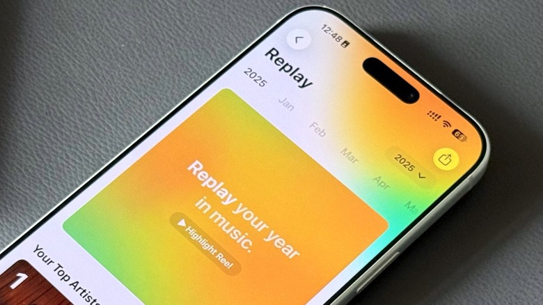 Apple Music Replay 2025 is available inside the Apple Music app