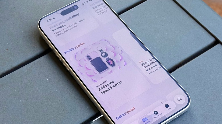 Apple Store app has been updated with Liquid Glass
