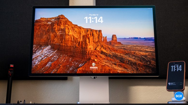 Front of the Apple Studio Display XDR