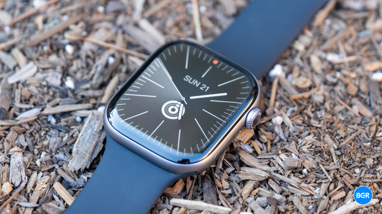 Apple Watch Series 11 on the ground