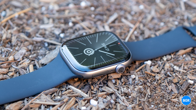 Apple Watch Series 11 on the ground