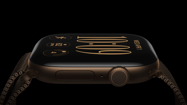 Close up of Apple Watch Series 12