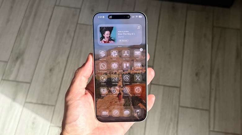 iPhone 17 Pro Max's Home Screen