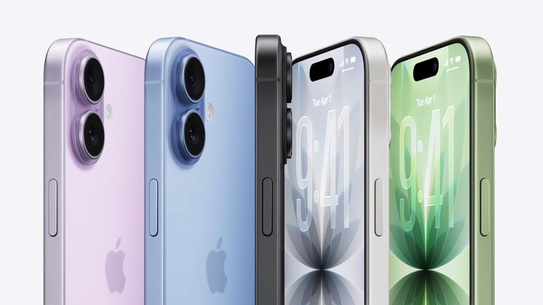 iPhone 17 color options.