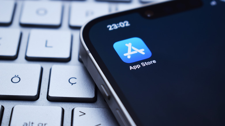 App Store icon on a smarpthone