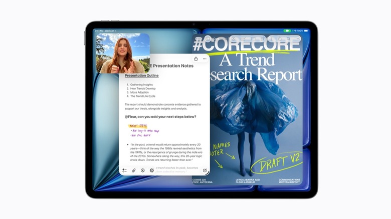 Apple's iPad Air now features the M4 chip