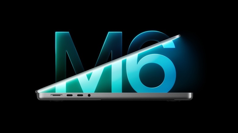 Mockup fo the M6 MacBook Pro