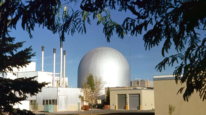 Oklo Experimental Breeder Reactor-II building