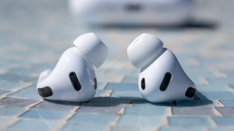 Apple's AirPods Pro 3 outside the charging case