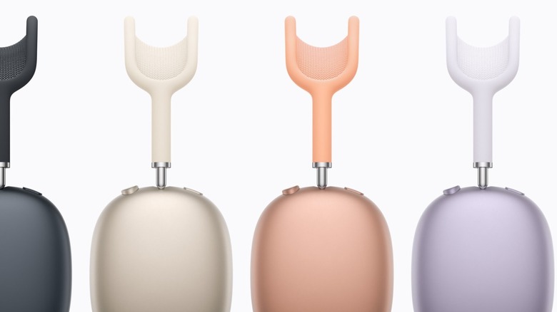 Apple's promotional image highlighting AirPods Max 2 colors