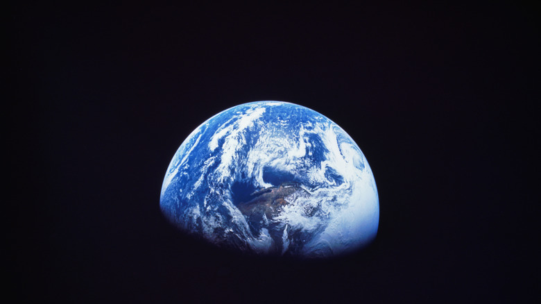 earth in space