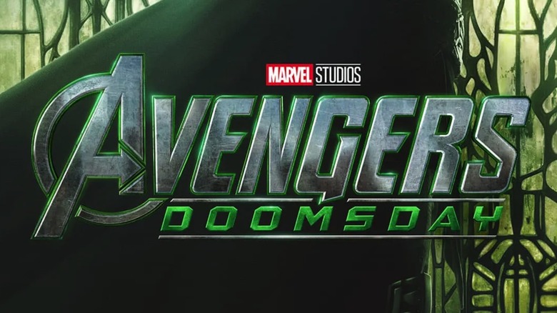 The "Avengers: Doomsday" logo on one of Marvel's official posters for the film.